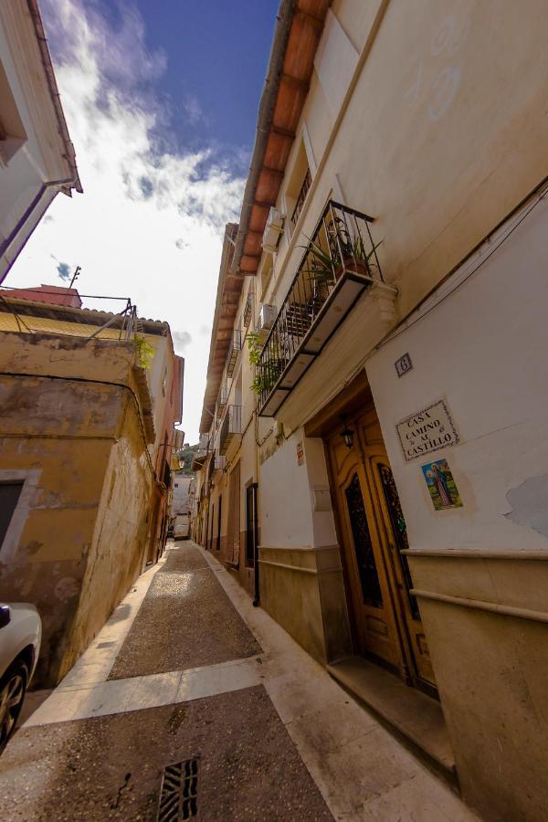 Casa Camino Al Castillo Xativa Bagian luar foto